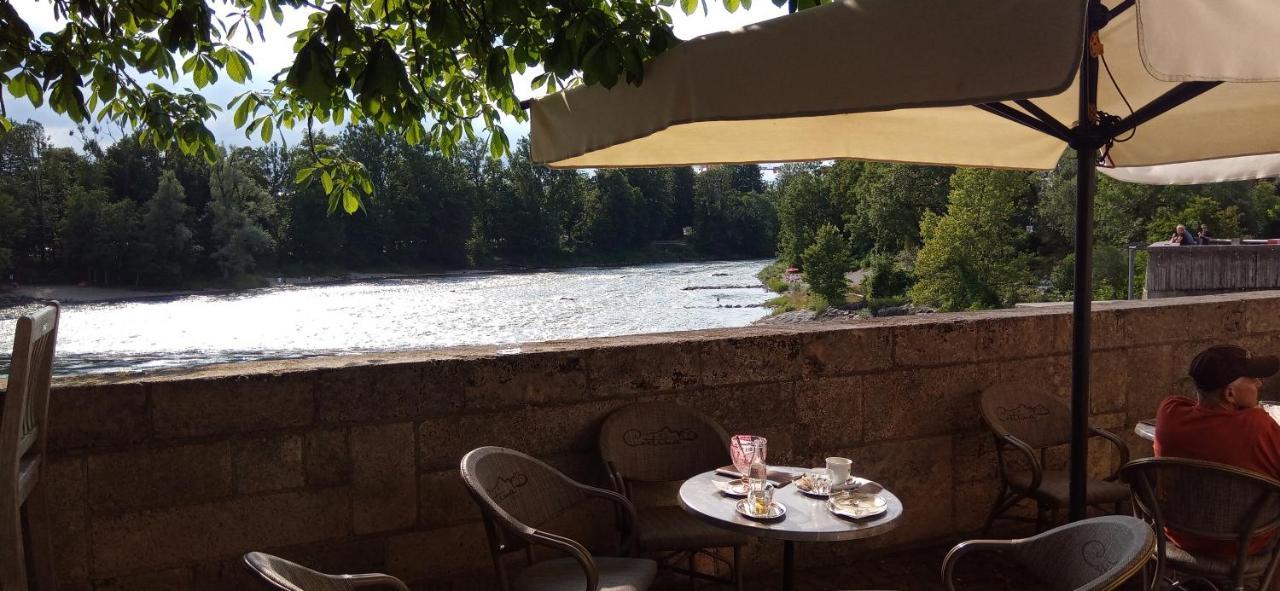 Grosses Zimmer Bad Küche Wohnzimmer Terasse Garten zentral ruhig Landsberg am Lech Exterior foto